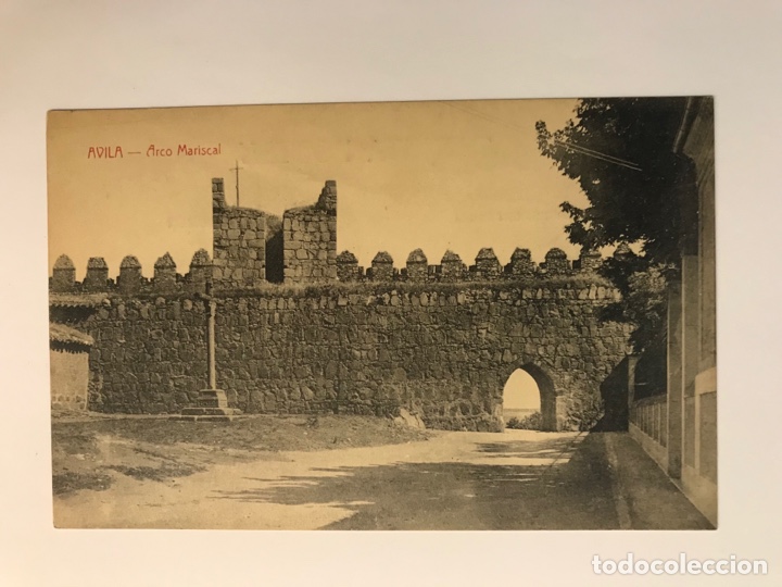 Postales: AVILA, Postal Arco Mariscal. Edicion A. Medrano (h.1920?) S/C