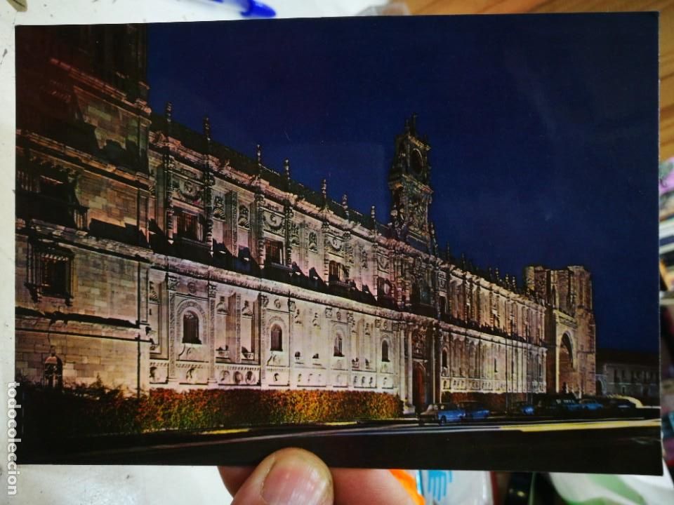 Postales: Postal LEON Hostal San Marcos Fachada Principal N 60 HIJOS DE F. ALONSO S/C