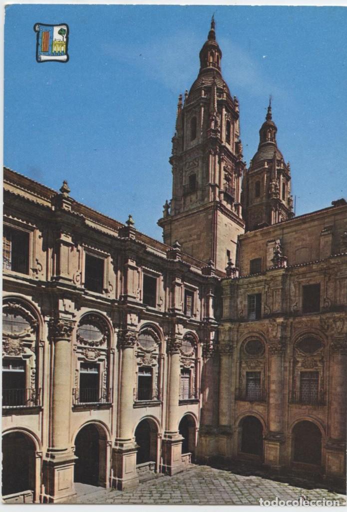 Postales: N&ordm; 72-SALAMANCA. Patio de Clerec&iacute;a. Universidad Pontificia. Sin circular. ED. PERGAMINO