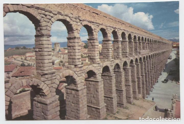 Postales: N&ordm; 504-SEGOVIA. Acueducto Romano. Escrita en 1960. ED. GARC&Iacute;A GARRABELLA