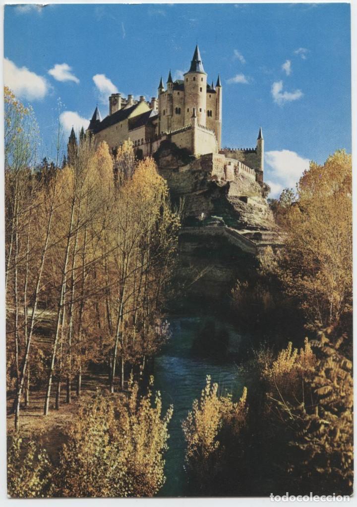 Postales: N&ordm; 3-SEGOVIA. El Alc&aacute;zar. Sin circular. ED. MANIPEL