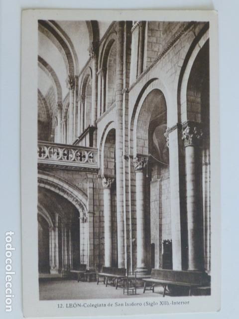 Postales: LEON COLEGIATA DE SAN ISIDRO - Foto 1
