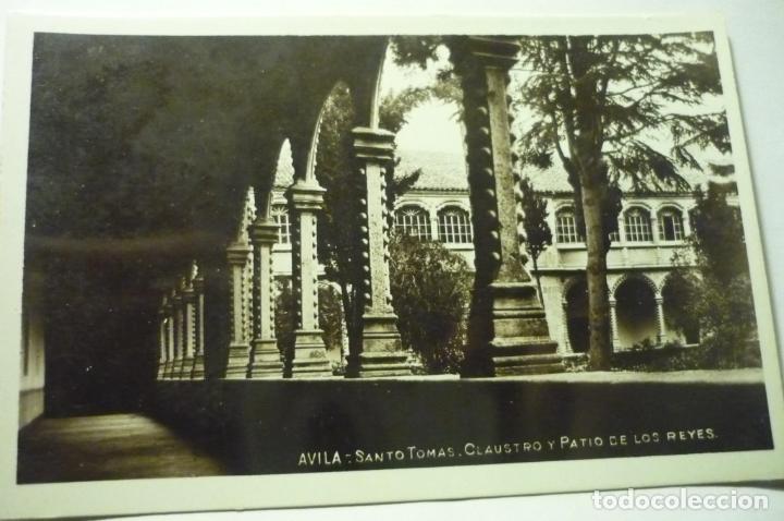 Postales: postal avila-sto.tomas claustro y patio reyes cm