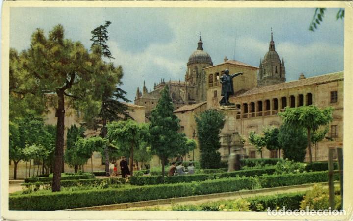 Postales: N&ordm; 9-SALAMANCA. Plaza de Col&oacute;n. Sin circular. ED. HELIOT&Iacute;PIA ART&Iacute;STICA ESPA&Ntilde;OLA