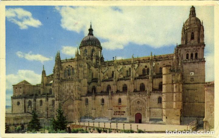 Postales: N&ordm; 5-SALAMANCA. Catedral Nueva. Sin circular. ED. HELIOTIPIA ART&Iacute;STICA ESPA&Ntilde;OLA