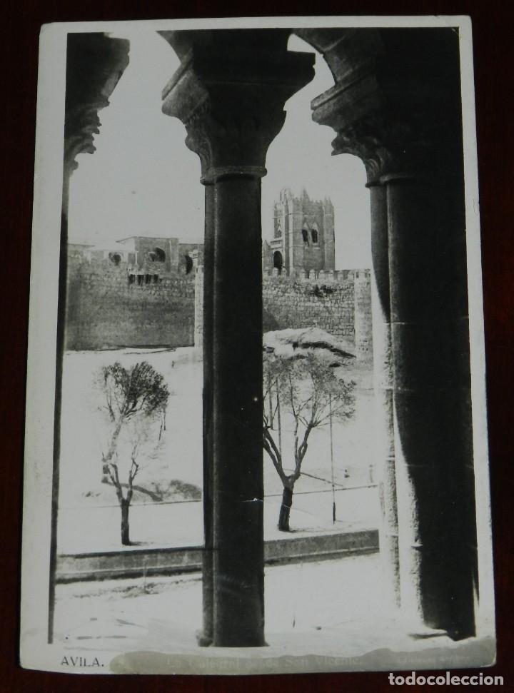 Postales: FOTO POSTAL DE AVILA, LA CATEDRAL DESDE SAN VICIENTE, NO CIRCULADA, ESCRITA.