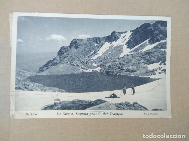 Postcards: Postal bejar la sierra laguna grande del trampal