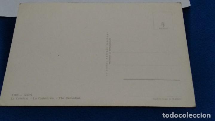Postales: POSTAL N&ordm; 2. 005 ( LEON ) EDICIONES ARRIBAS - Foto 2
