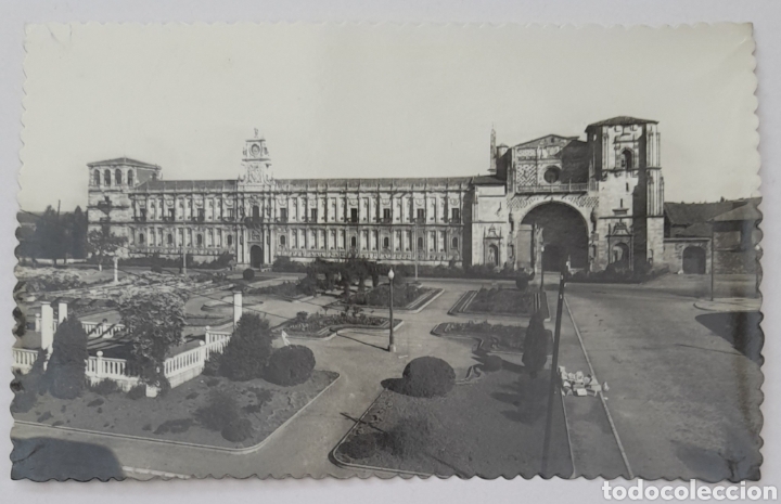 Postales: 40 LEON - San Marcos Fachada principal. Ediciones Garc&iacute;a Garrabella. No circulada