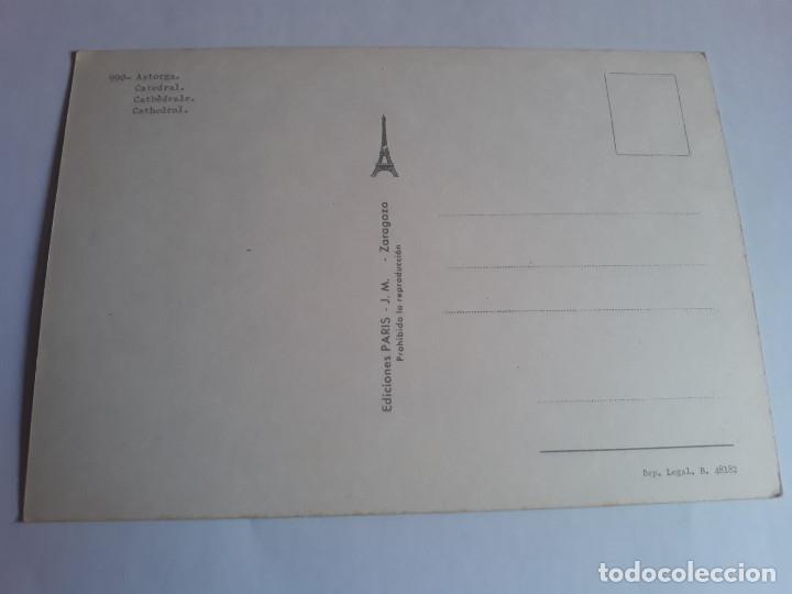 Postales: ASTORGA - CATEDRAL - - Foto 2