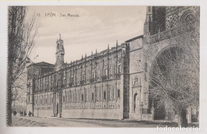 Postales: POSTAL. 13. LE&Oacute;N. SAN MARCOS - Foto 1