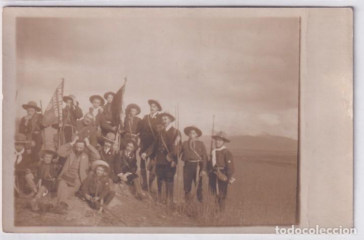 Postcards: Postal fotogr&aacute;fica Exploradores segovianos. Sin circular. No figura fot&oacute;grafo.