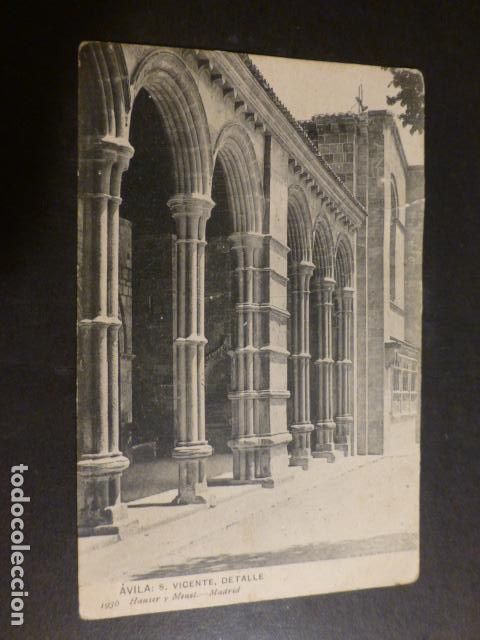 Postales: AVILA SAN VICENTE DETALLE