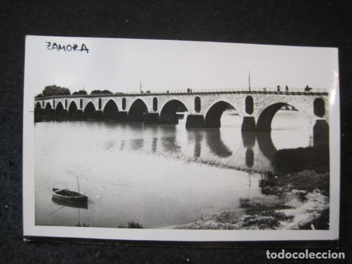 Postales: ZAMORA-PUENTE-FOTOGRAFICA-POSTAL ANTIGUA-(82.602)