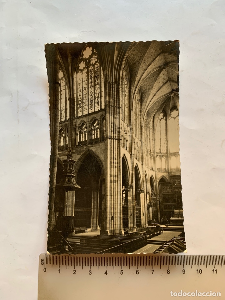 Postales: POSTAL. LEON. INTERIOR DE LA CATEDRAL. EDICIONES ARRIBAS. - Foto 1