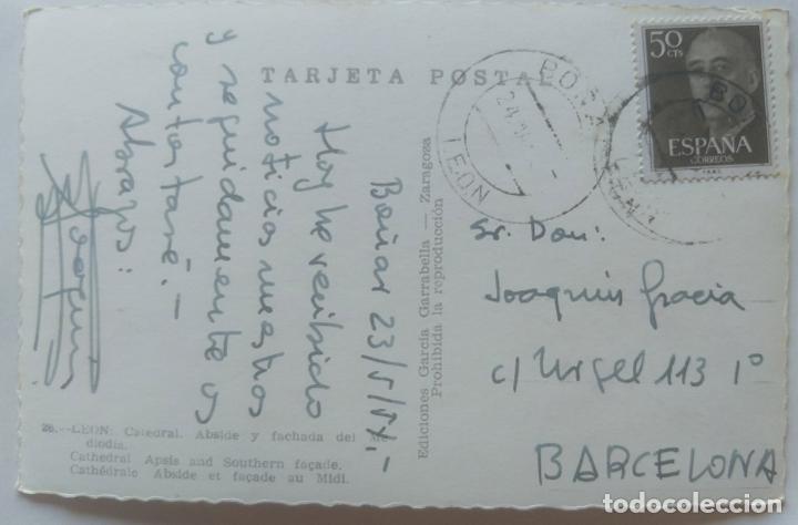 Postales: LEON CATEDRAL Y ABSIDE - Foto 2