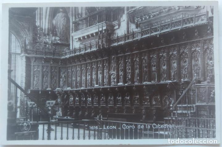Postales: LEON CORO DE LA CATEDRAL - Foto 1