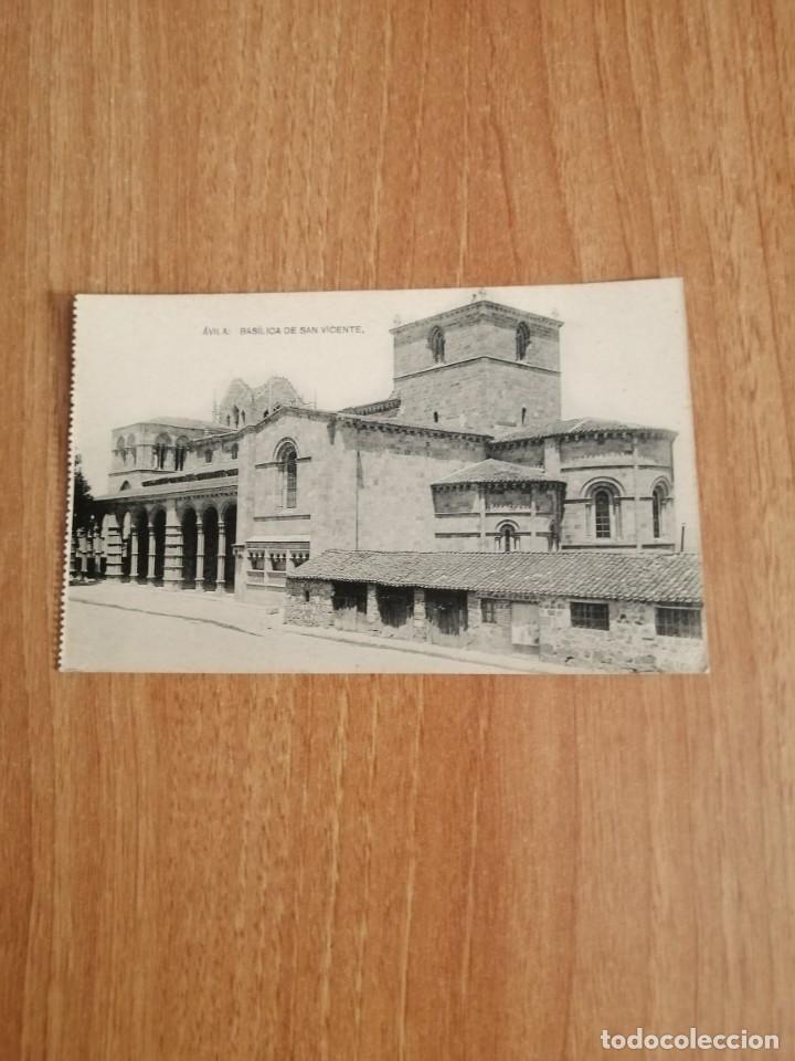 Postales: POSTAL AVILA BASILICA DE SAN VICENTE SIN CIRCULAR