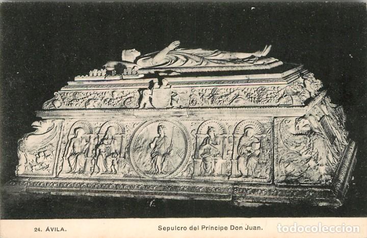 Postales: ea428 Avila sepulcro del principe don juan lacoste n&ordm;24