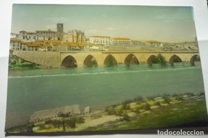 Postales: POSTAL TORDESILLAS.-PARCIAL Y RIO DUERO--COLOREADA CM