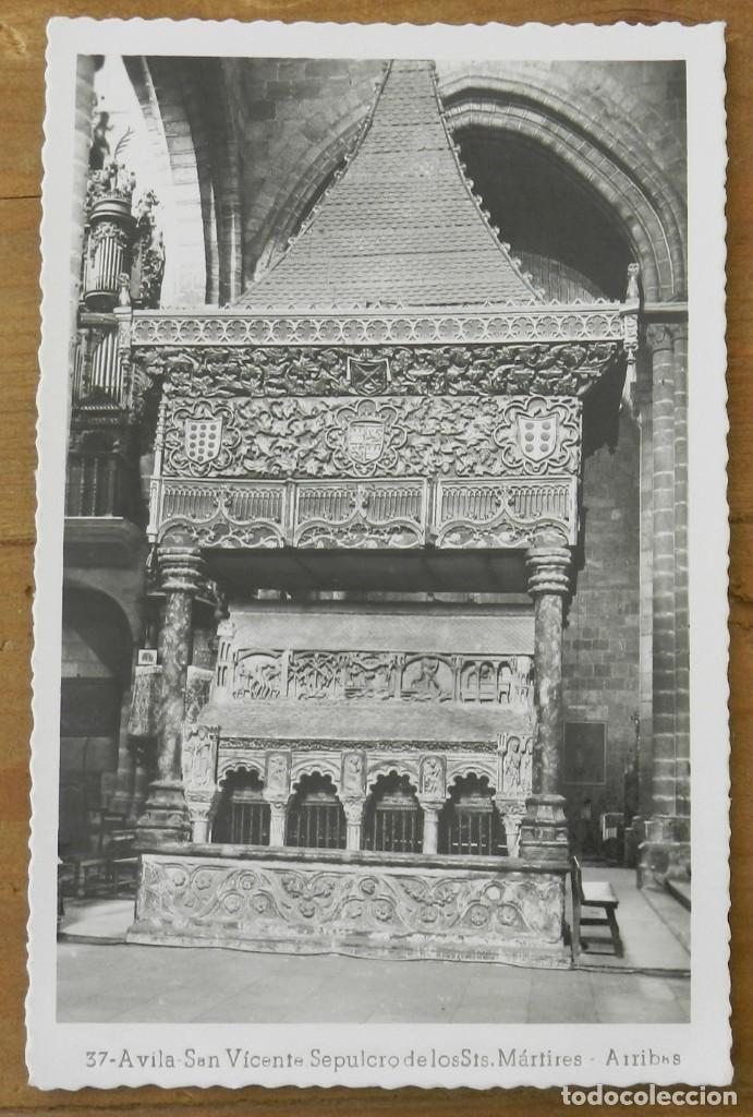 Postales: Foto Postal de Avila. n.37. San Vicente Sepulcrop de los Sts. Martiras. Ed. Arribas. No circulada.