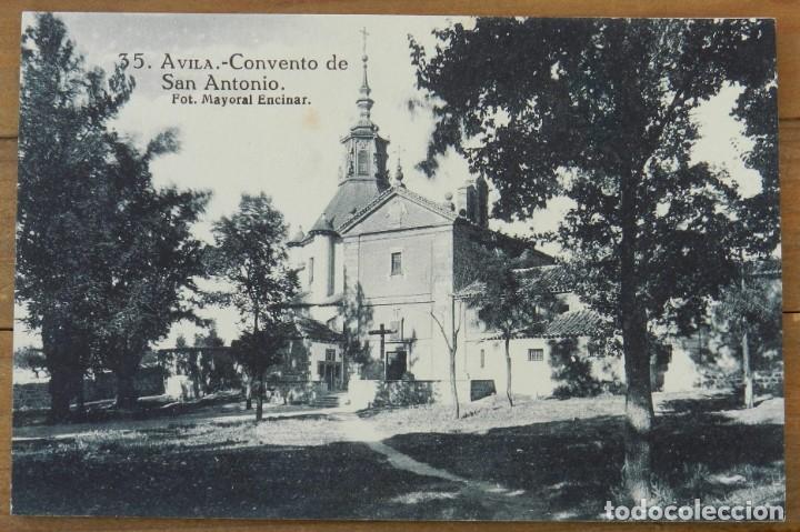 Postales: POSTAL DE AVILA, N. 35 - CONVENTO DE SAN ANTONIO - FOT. MAYORAL ENCINAR - ED. GRAFOS - NO CIRCULADA.