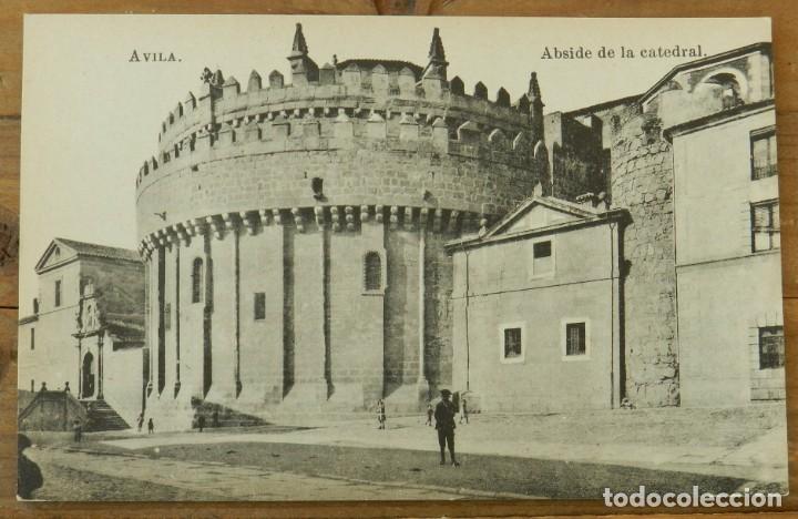 Postales: POSTAL DE AVILA, ABSIDE DE LA CATEDRAL - FOT. LACOSTE - NO CIRCULADA.