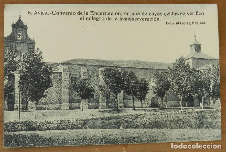 Postales: POSTAL DE AVILA, CONVENTO DE LA ENCARNACION, N. 6, FOT. MAYORAL ENCINAR - ED. CRISTOBAL PARDO, NO CI