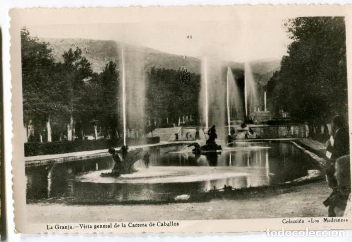 Postkarten: ea1155 la granja vista general de la carrera de caballos coleccion los medranos ahe