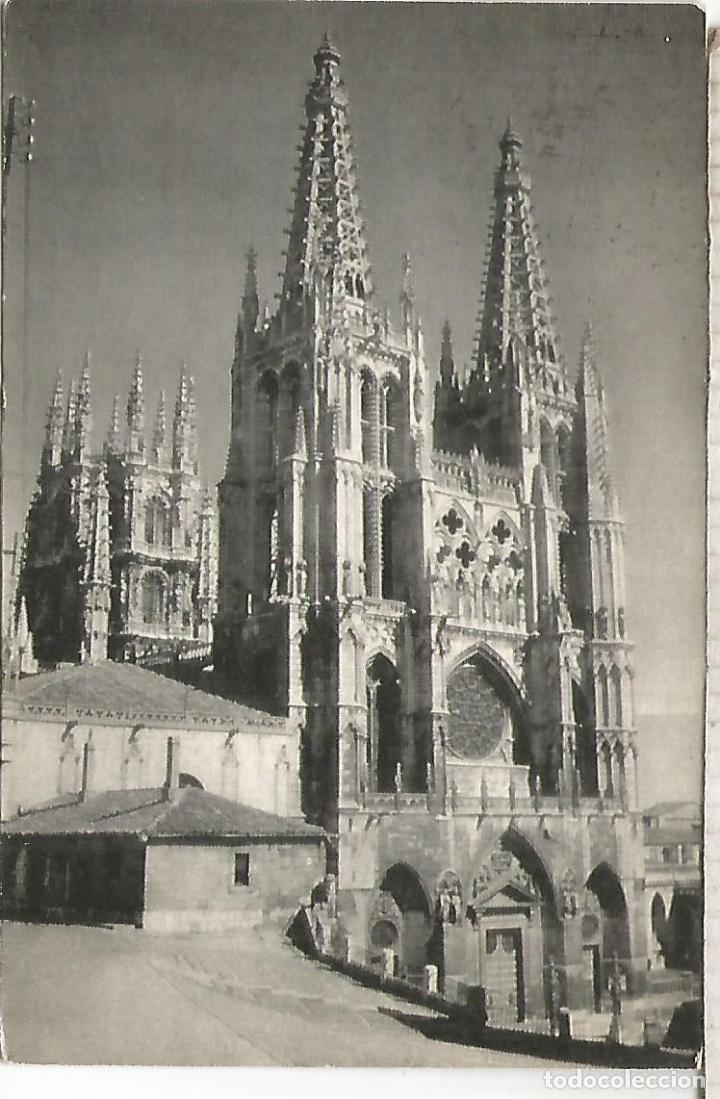Postales: BURGOS CATEDRAL ESCRITA - Foto 1