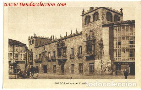 Postales: Burgos.- Casa del Cord&oacute;n - Foto 1