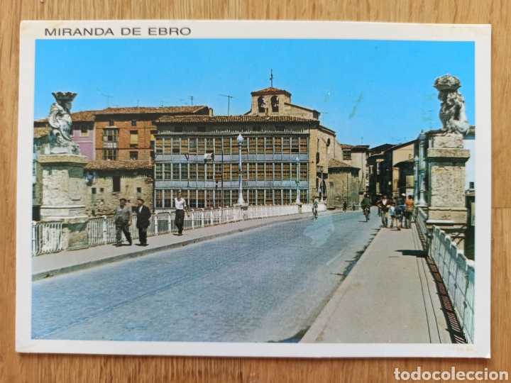 Postales: Puente de Carlos III, Miranda de Ebro, Mal estado.