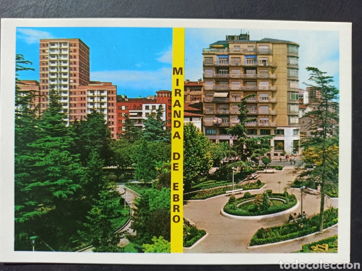 Postales: Torre de Miranda y Jardinillos, Miranda de Ebro.