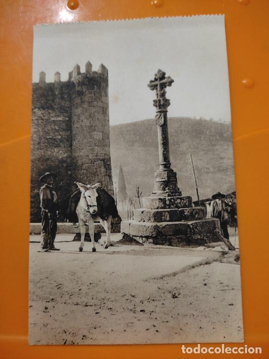 Postales: CRUZ MENTIDERO GREDOS SIERRA FOT WUNDERLICH SC 3863 ARENAS SAN PEDRO ALREDEDORES ANIMADA