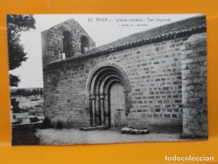 Postales: AVILA SAN SEGUNDO IGLESIA ROMANA ED ROISIN N&ordm; 37 SC ORIGINAL