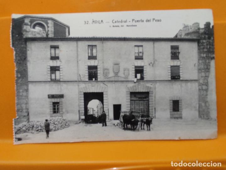 Postales: AVILA PUERTA PESO CATEDRAL CRUZ ED ROISIN N&ordm; 32 SC ORIGINAL