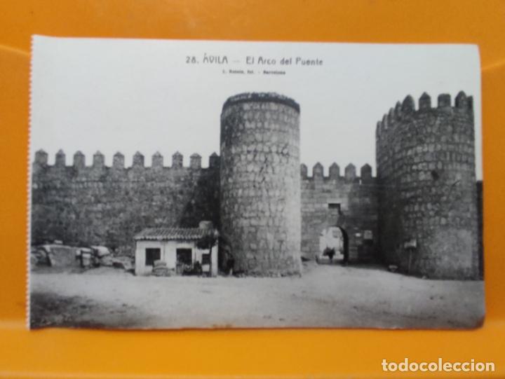Postales: AVILA ARCO PUENTE ED ROISIN N&ordm; 28 SC ORIGINAL ANIMADA