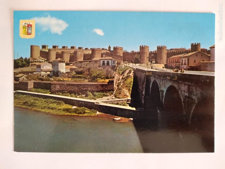 Postales: ANTIGUA POSTAL AVILA RIO ADAJA Y MURALLAS RV 11