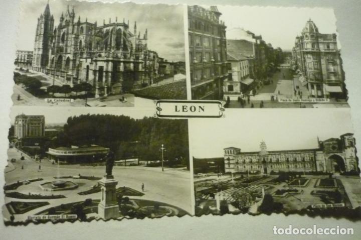 Postales: postal leon varios aspectos