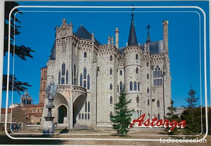 Postales: LE&Oacute;N, ASTORGA Palacio Episcopal. Arribas sin circular. - Foto 1