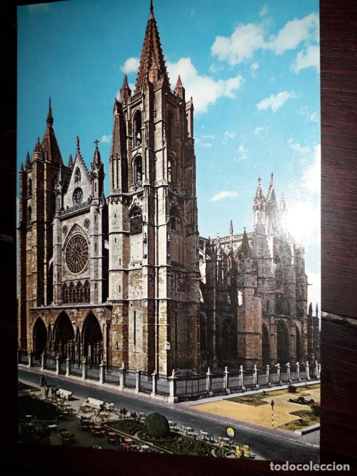 Postales: N&ordm; 5790 POSTAL LEON CATEDRAL FACHADA PRINCIPAL