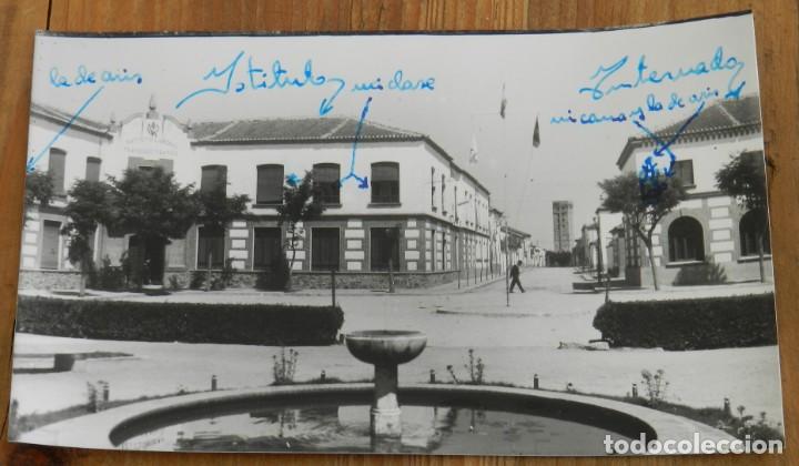 Postales: FOTO POSTAL DE COCA.(SEGOVIA).- PLAZA INSTITUTO LABORAL - N.7 - ED. ALARDE - NO CIRCULADA.
