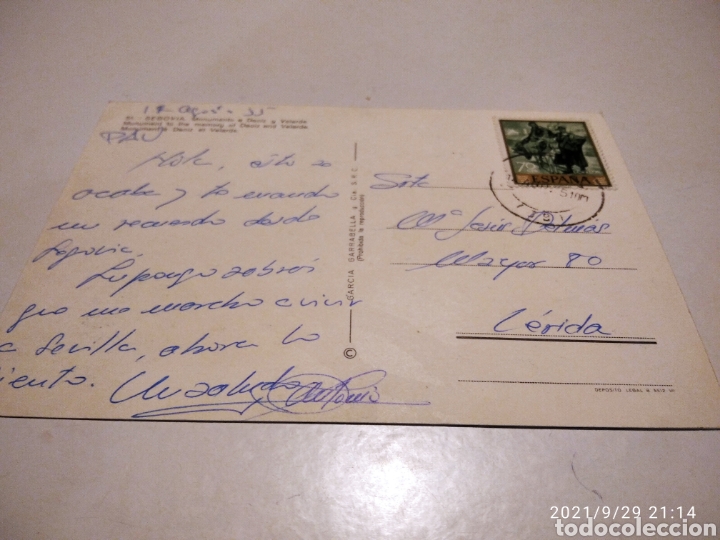 Postales: Postal Segovia - Foto 2