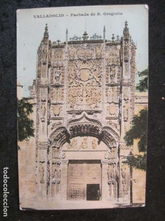 Cartoline: VALLADOLID-FACHADA DE S.GREGORIO-FOTOGRAFICA J.H.-POSTAL ANTIGUA-(85.421)