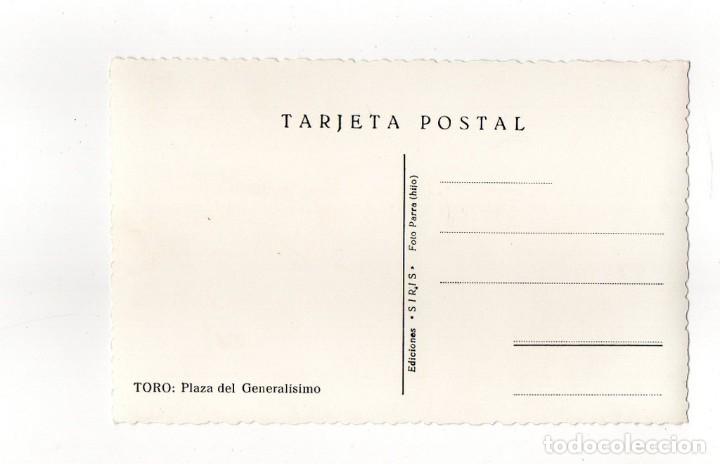 Postales: Postal TORO Plaza del General&iacute;simo SIRIS S/C - Foto 2