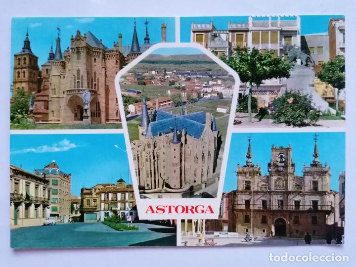 Postales: POSTAL ASTORGA - DIVERSOS ASPECTOS - Foto 1