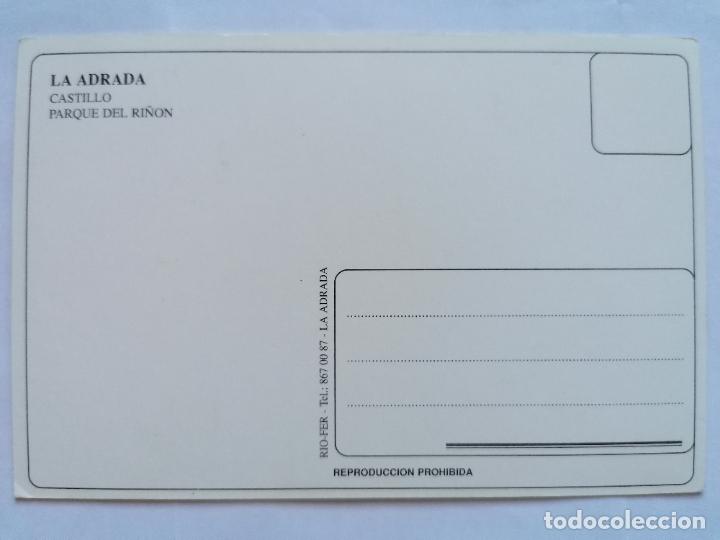 Postales: POSTAL LA ADRADA - CASTILLO Y PARQUE DEL RI&Ntilde;ON - Foto 2