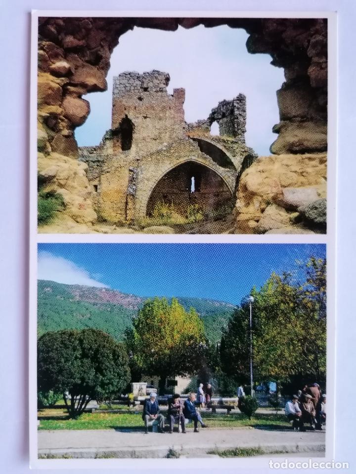 Postales: POSTAL LA ADRADA - CASTILLO Y PARQUE DEL RI&Ntilde;ON - Foto 1