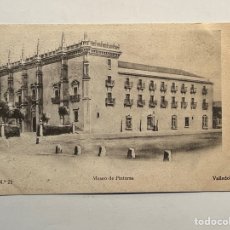 Postales: VALLADOLID. POSTAL NO.21, MUSEO DE PINTURAS. LITO. ESCLUGE PARIS-BARCELONA (H.1910?) S/C. Lote 299972768