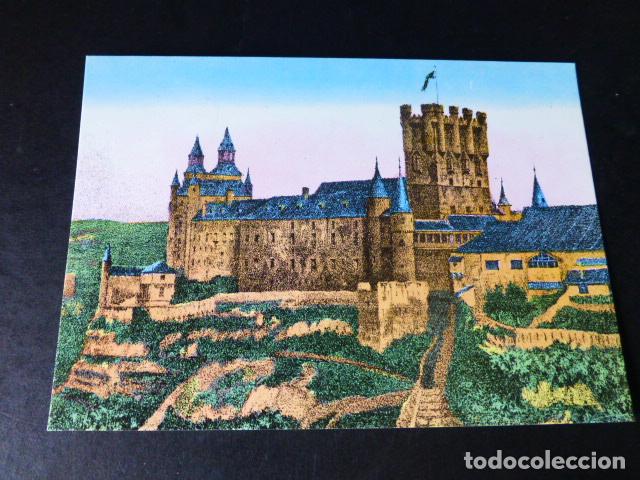 Postales: SEGOVIA EL ALCAZAR - Foto 1